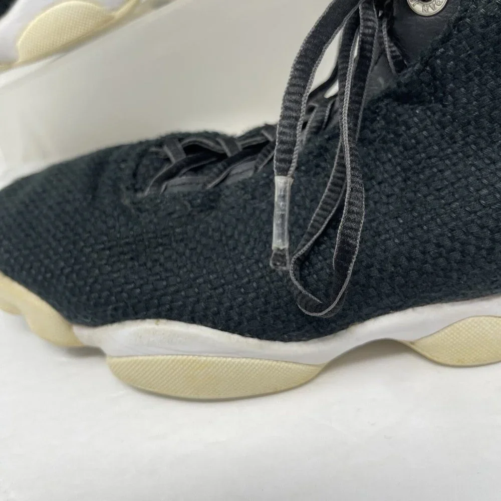 Nike Air Jordan Shoes Mens 8.5 Horizon Low 845098 006‎ Black Basketball Sneakers